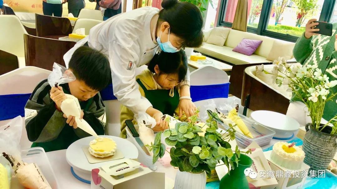 【鼎鑫·幸福中心】蛋糕DIY活動(dòng)圓滿舉行，期待下一次相聚。